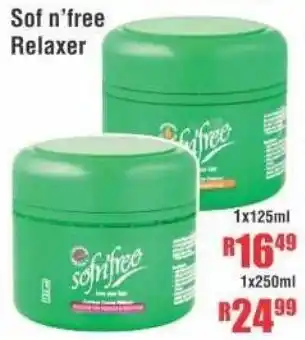 Devland Cash And Carry Sof N' Free Relaxer 125ml offer