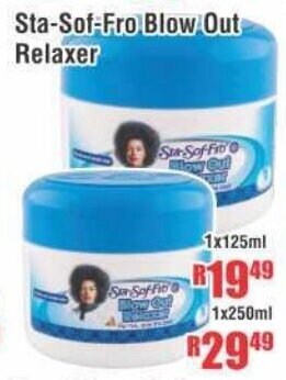 Devland Cash And Carry Sta-Sof-Fro Blow Out Relaxer 125ml offer