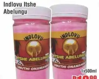 Devland Cash And Carry Indlovu Itshe Abelungu 1x500ml offer