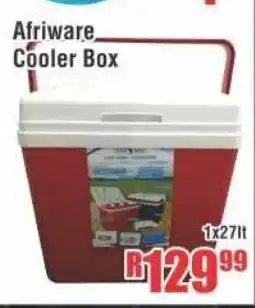 Devland Cash And Carry Afriware Cooler Box 1x27lt offer