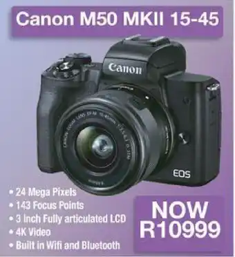 Foto First Canon M50 MKII 15-45 offer