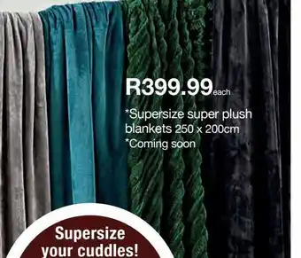 Surprize super plush blankets