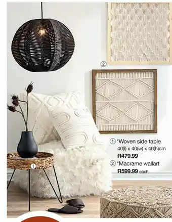 MRP Home Woden side table offer