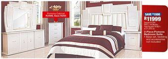 OK Furniture 2 piece pomona bedroom suite offer