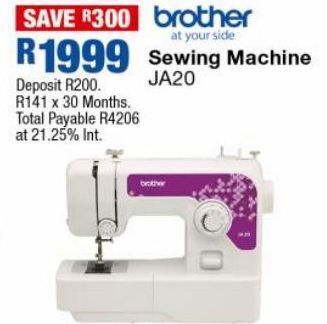 Sewing machine ja20