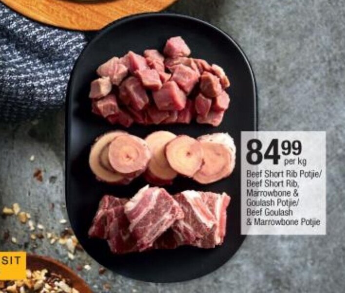 Beef Short Rib Potjie offer at Checkers