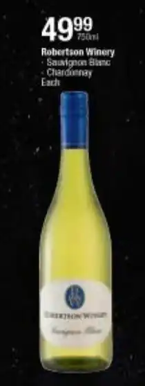 Checkers Robertson Winery 750ml offer