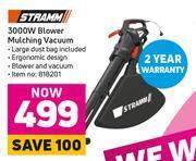 Game Stramm 3000W Blower Mulching Vacuum offer