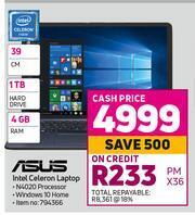 Game Asus Intel Celeron Laptop offer