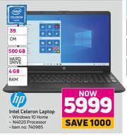 Game HP Intel Celeron Laptop offer