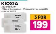 Game Kioxia 32GB USB 2.0-For 3 offer