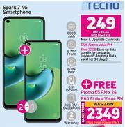 Game Tecno Spark 7 4G Smartphone-Each offer