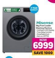 Game Hisense 9Kg Front Loader Washing Machine offer
