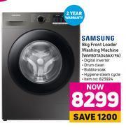 Game Samsung 8Kg Front Loader Washing Machine WW80TA046AX/FA offer