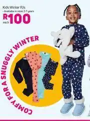 Game Kids Winter PJ's-Each offer