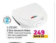 Game Logik 2 Slice Sandwich Maker offer