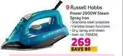 Game Russell Hobbs Power 2000W Steam Spray Iron offer