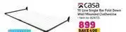 Game Casa 10 Line Single Bar Fold Down Wall Mounted Clothes Line offer