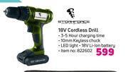Game Stormforce 18V Cordless Drill offer