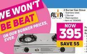 Game Alva 2 Burner Gas Stove offer