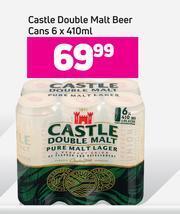 Game Castle Double Malt Beer Cans-6 x 410ml offer
