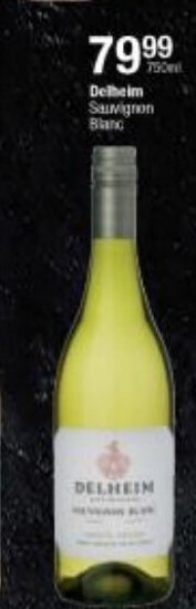 Checkers Delheim 750ml offer