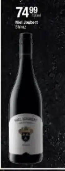 Checkers Niel Joubert 750ml offer