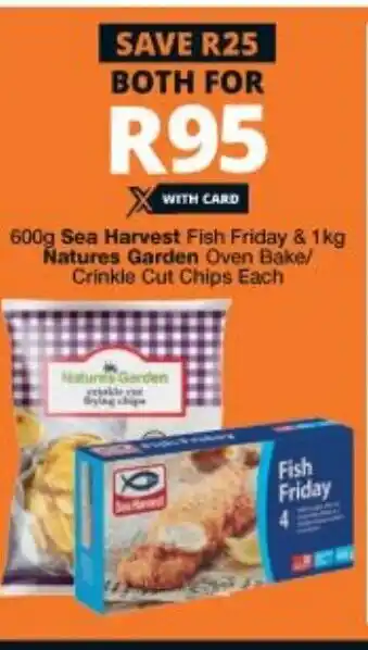 Checkers Sea Harvest Fish Friday & 1kg offer