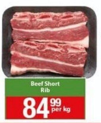 Check Save Beef Short Rib per kg offer
