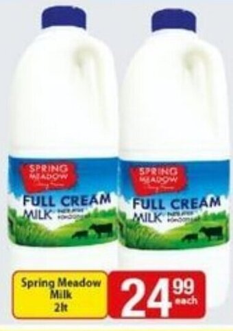 Check Save Spring Meadow Milk 2lt offer