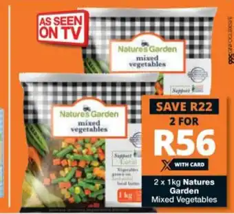 Checkers Natures Garden 2x1kg offer