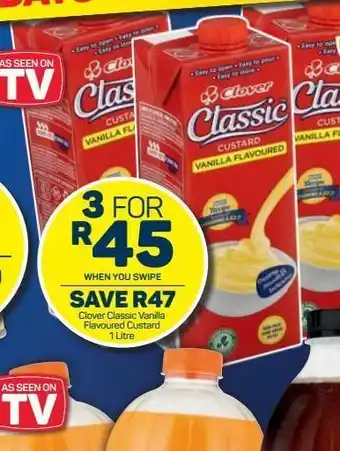 Pick n Pay Clover custard 3 offer