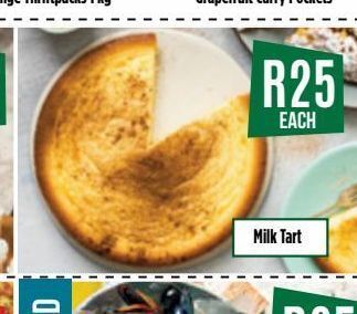 Food Lover's Market Milk tart offer