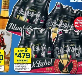 Pick n Pay Hypermarket Carling beer 2 offer