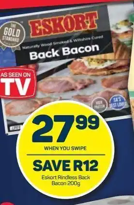 Pick n Pay Eskort bacon offer