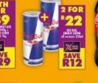 Shoprite Red bull energy drink 2 offer