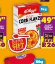 Shoprite Kellogg's corn flakes offer