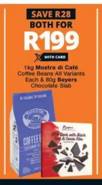 Checkers Mostra di Café 80g offer
