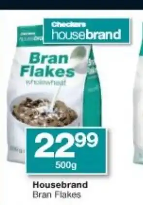 Checkers Housebrand  Bran Flakes 500g offer