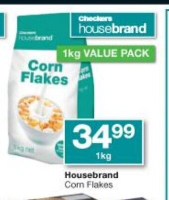 Checkers Housebrand  Corn Flakes 1kg offer