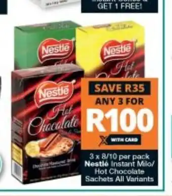 Checkers Nestlé Instant offer
