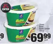 Spar Clover Butro Butter Spread-500g Each offer