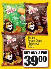 Simba Potato Chips (Selected)-For Any 3 x 120g