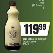 Tant Sannie Se Melktert Cream Liqueur-750ml 