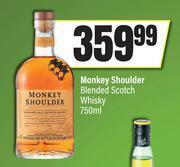 Monkey Shoulder Blended Scotch Whisky-750ml