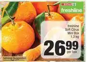 Spar Freshline Soft Citrus Mini Box-1.2kg Per Box offer