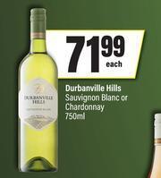Durbanville Hills Sauvignon Blanc Or Chardonnay-750ml Each