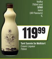 Tant Sannie Se Melktert Cream Liqueur-750ml