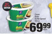 Spar Clover Butro Butter Spread-500g Each offer