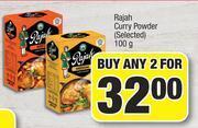 Rajah Curry Powder (Selected)-For Any 2 x 100g